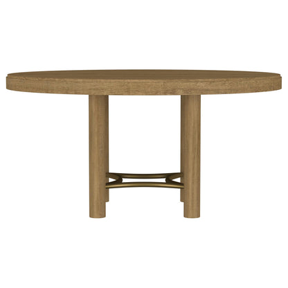  Coaster Furniture Arini 108930 60-inch Round Wood Dining Room Table - Sand Wash IMAGE 8