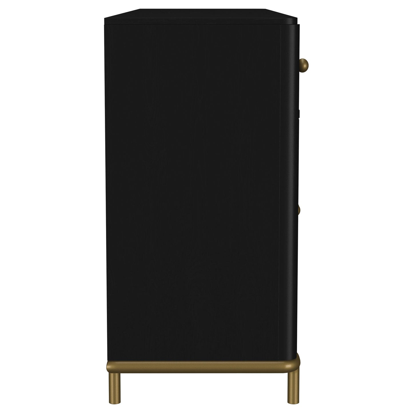  Coaster Furniture Arini 108935BLK 2-drawer Cane Door Dining Sideboard Server - Black IMAGE 12