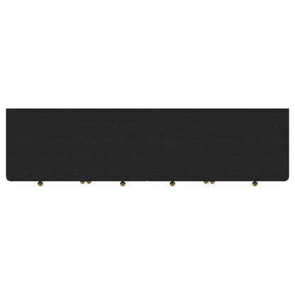  Coaster Furniture Arini 108935BLK 2-drawer Cane Door Dining Sideboard Server - Black IMAGE 3