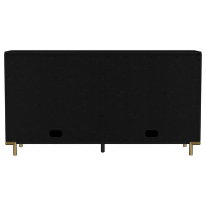  Coaster Furniture Arini 108935BLK 2-drawer Cane Door Dining Sideboard Server - Black IMAGE 7