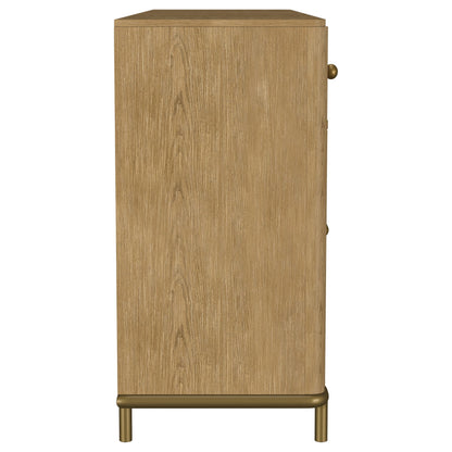  Coaster Furniture Arini 108935SWD 2-drawer Cane Door Dining Sideboard Server - Sand Wash IMAGE 12