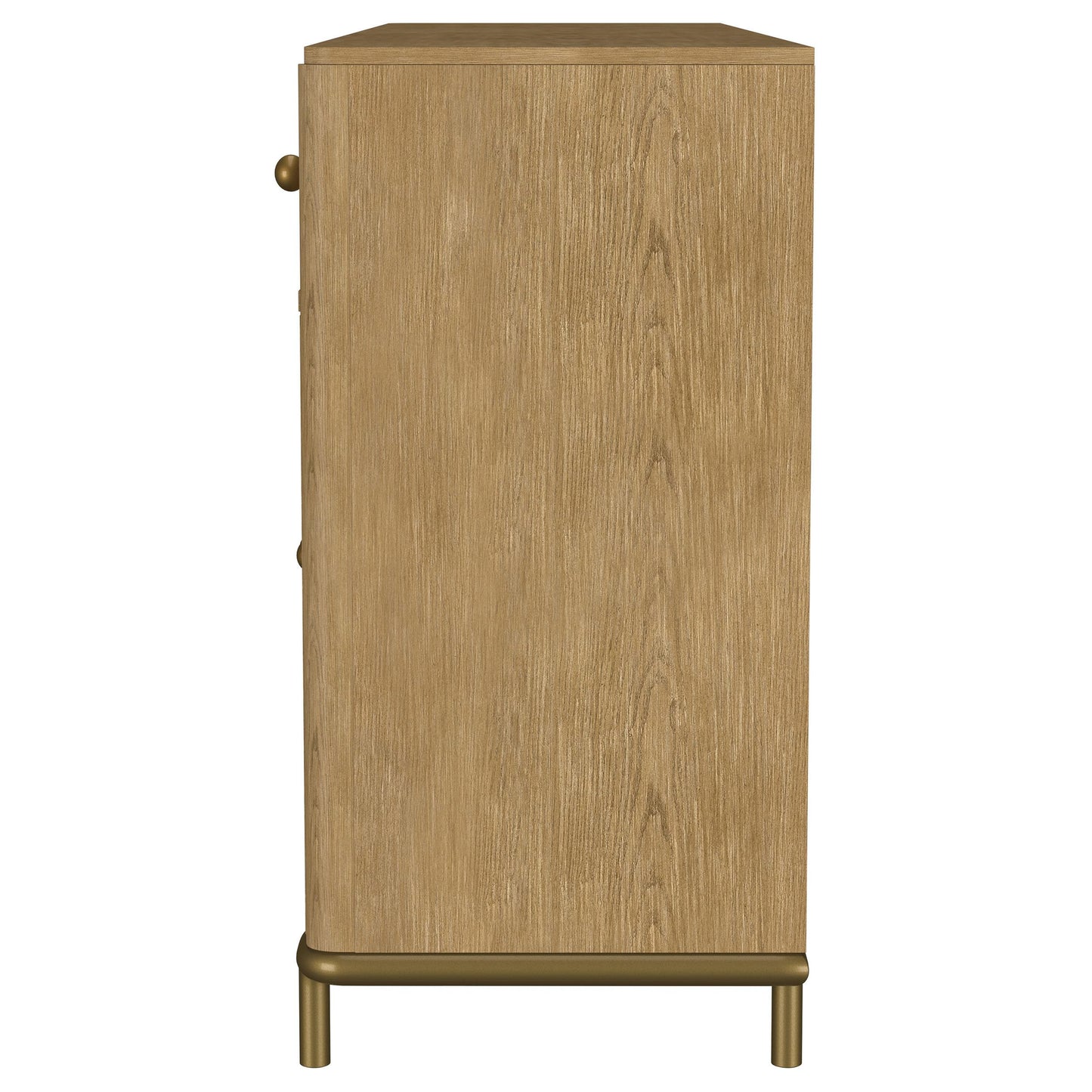  Coaster Furniture Arini 108935SWD 2-drawer Cane Door Dining Sideboard Server - Sand Wash IMAGE 2