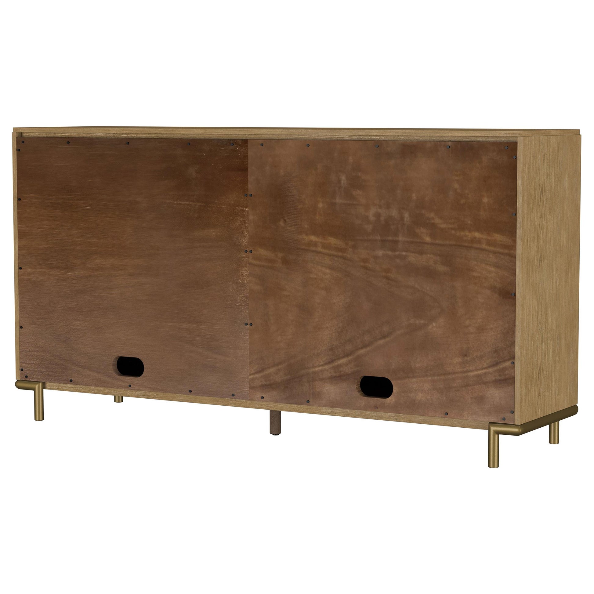  Coaster Furniture Arini 108935SWD 2-drawer Cane Door Dining Sideboard Server - Sand Wash IMAGE 9