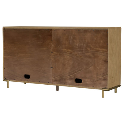  Coaster Furniture Arini 108935SWD 2-drawer Cane Door Dining Sideboard Server - Sand Wash IMAGE 9