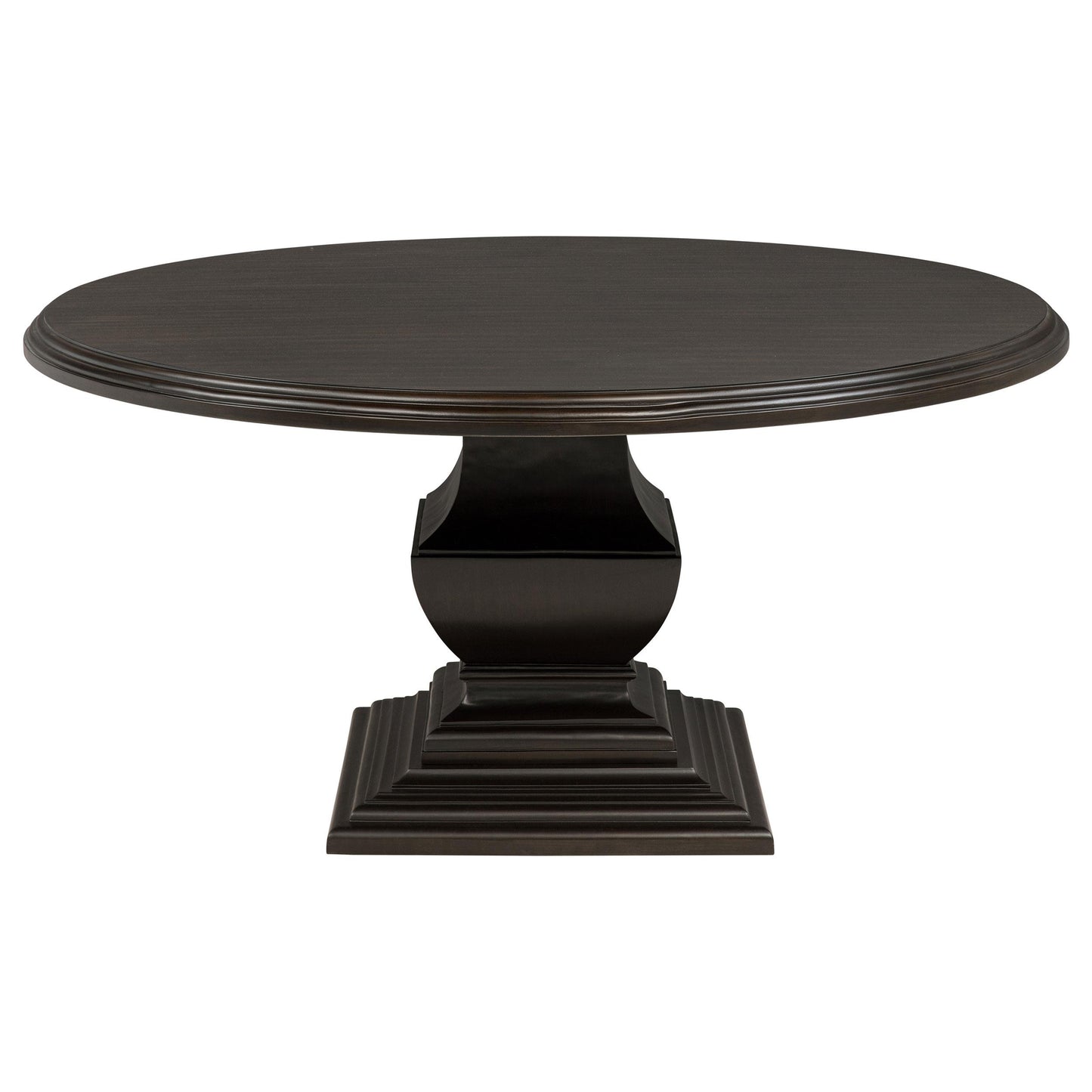  Coaster Furniture Twyla 109230 60-inch Round Wood Dining Room Table - Dark Cocoa IMAGE 1