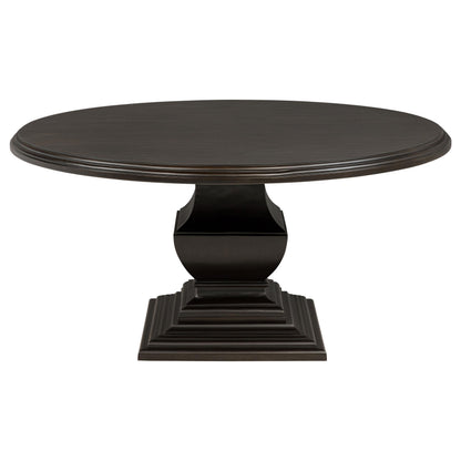  Coaster Furniture Twyla 109230 60-inch Round Wood Dining Room Table - Dark Cocoa IMAGE 1