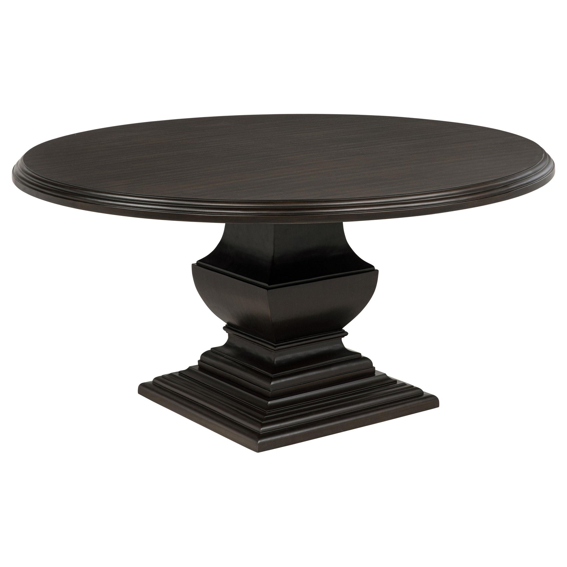  Coaster Furniture Twyla 109230 60-inch Round Wood Dining Room Table - Dark Cocoa IMAGE 3