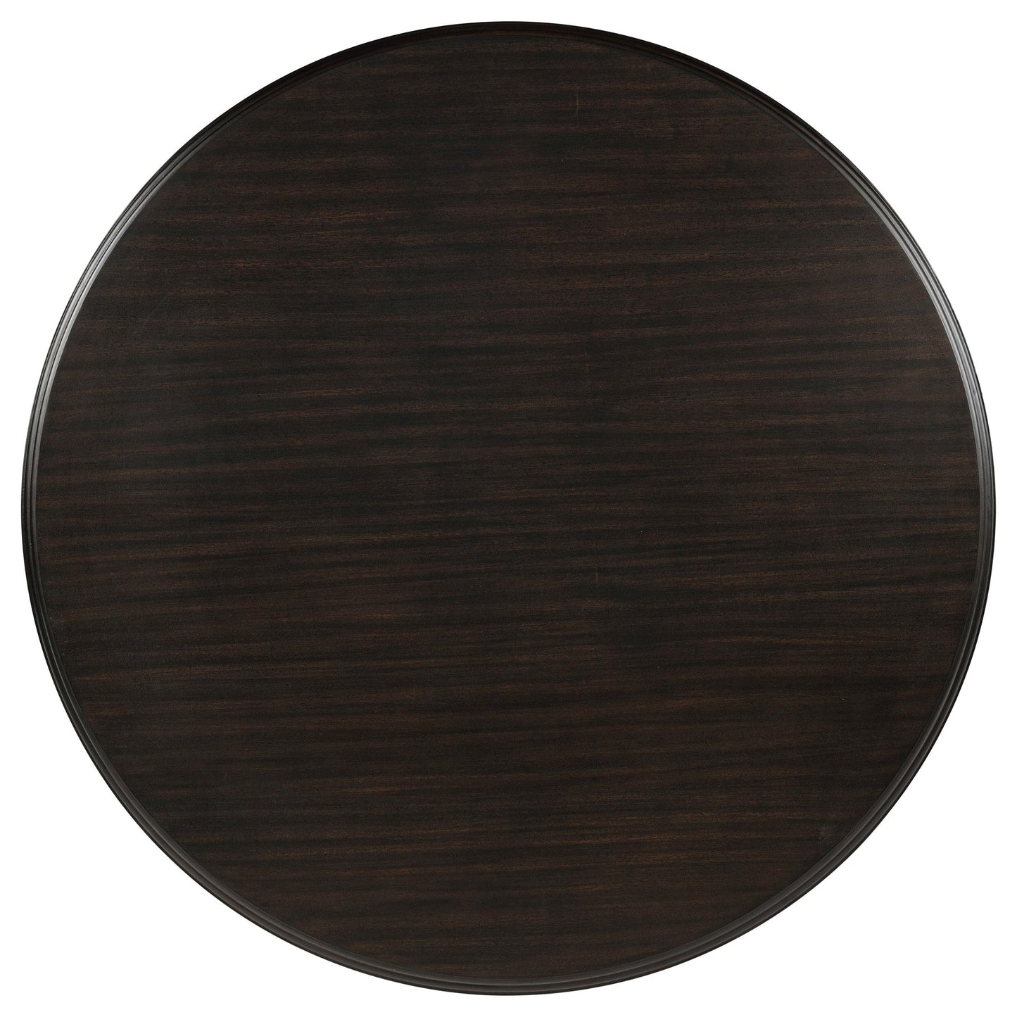  Coaster Furniture Twyla 109230 60-inch Round Wood Dining Room Table - Dark Cocoa IMAGE 4
