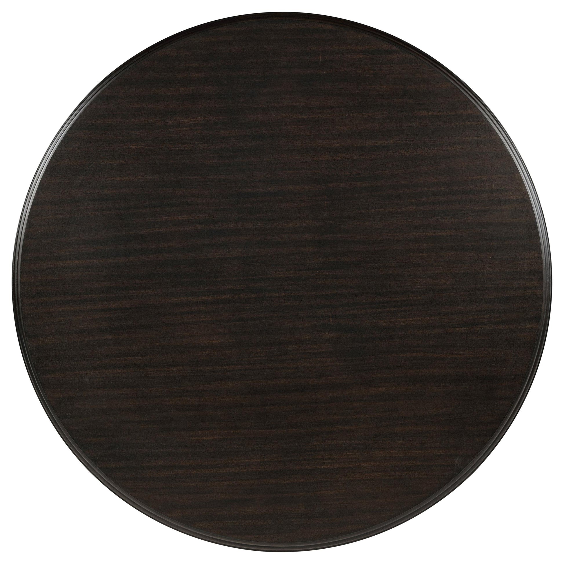  Coaster Furniture Twyla 109230 60-inch Round Wood Dining Room Table - Dark Cocoa IMAGE 4