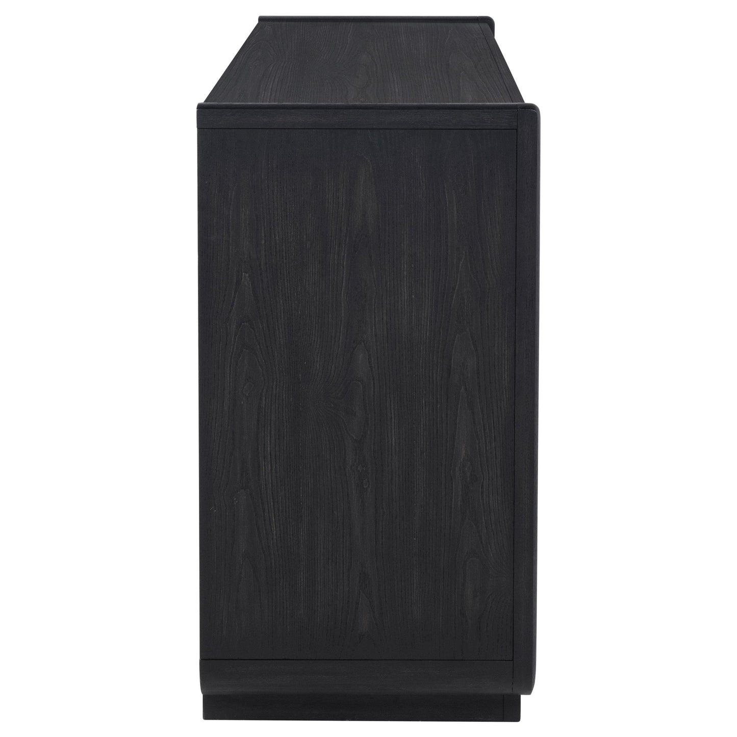  Coaster Furniture Leandro 115395 2-drawer Dining Sideboard Server - Burnished Black IMAGE 2