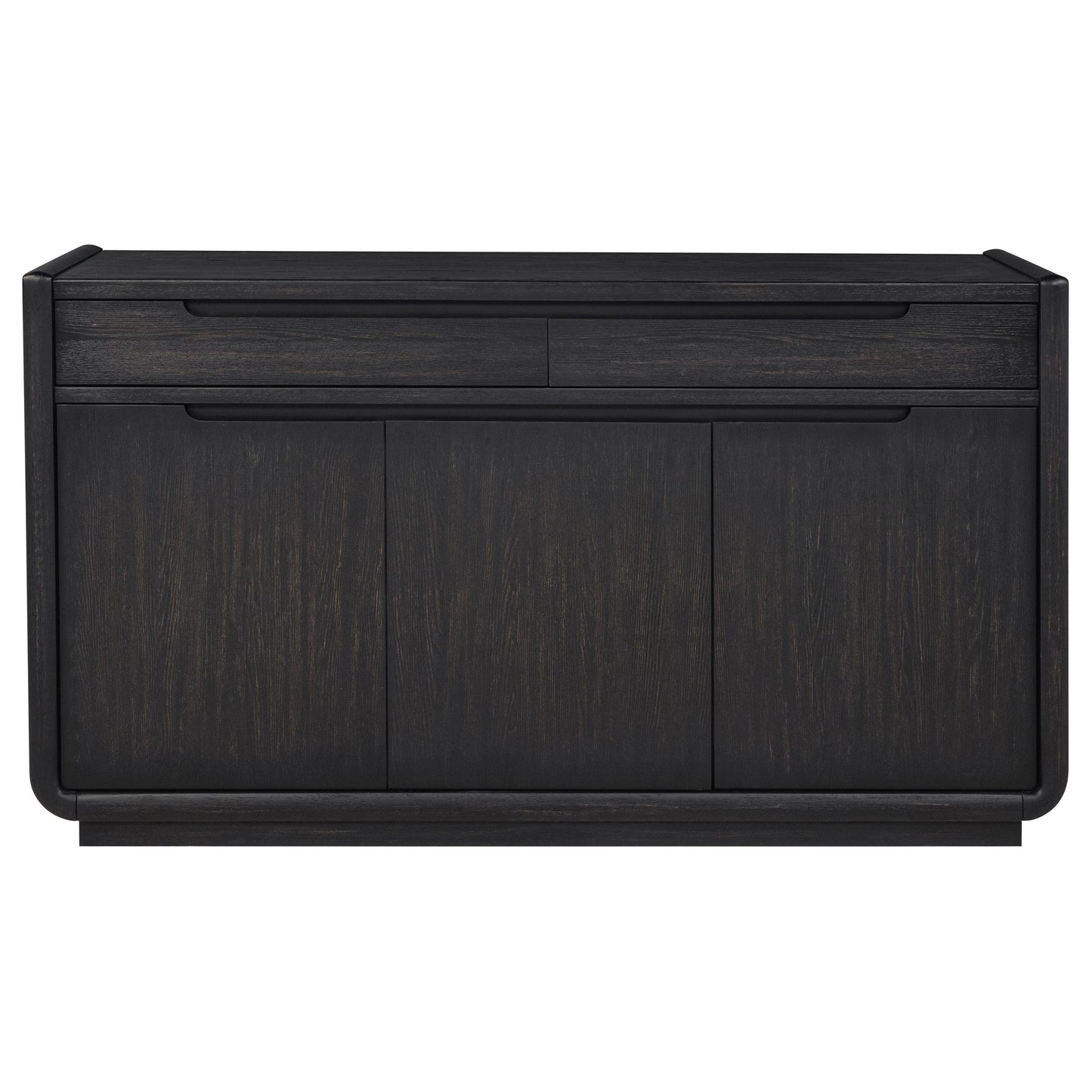  Coaster Furniture Leandro 115395 2-drawer Dining Sideboard Server - Burnished Black IMAGE 5