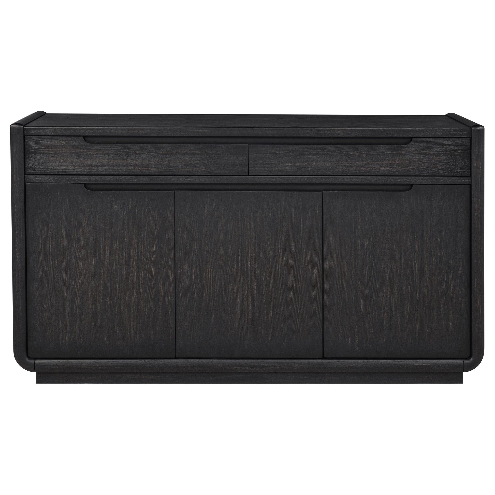  Coaster Furniture Leandro 115395 2-drawer Dining Sideboard Server - Burnished Black IMAGE 5