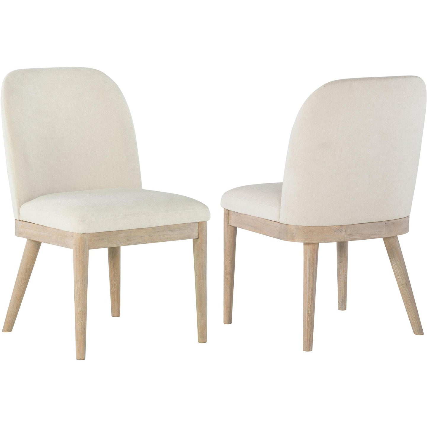  Coaster Furniture Solano 115502 Set of 2 Upholstered Dining Side Chair - Beige IMAGE 1