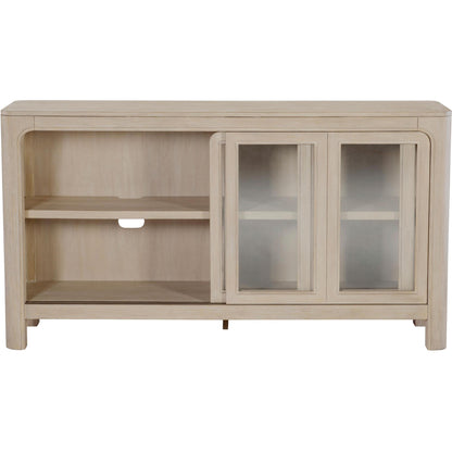  Coaster Furniture Solano 115505 Sliding Door Dining Sideboard Server - Weathered Mango IMAGE 6