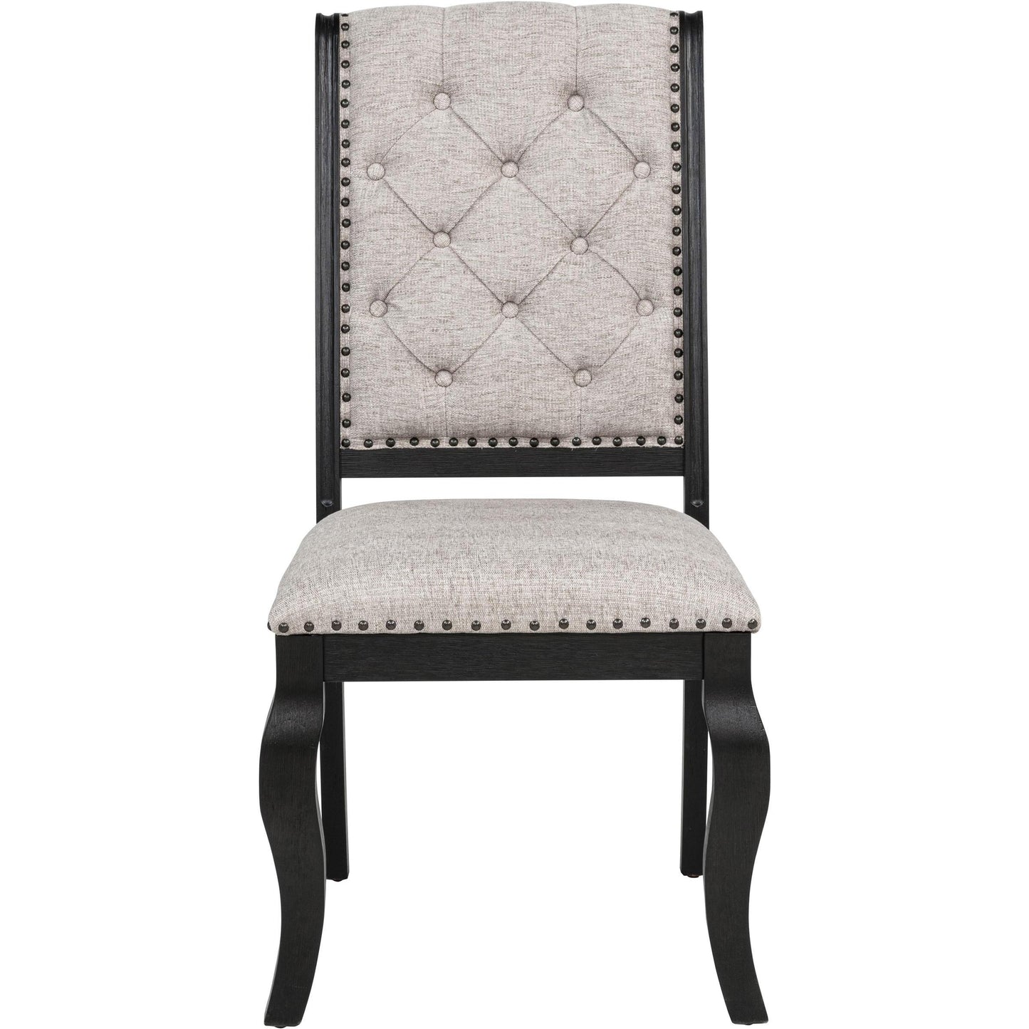  Coaster Furniture Phelps 121232 Set of 2 Upholstered Dining Side Chair - Tan Distressed Noir IMAGE 4