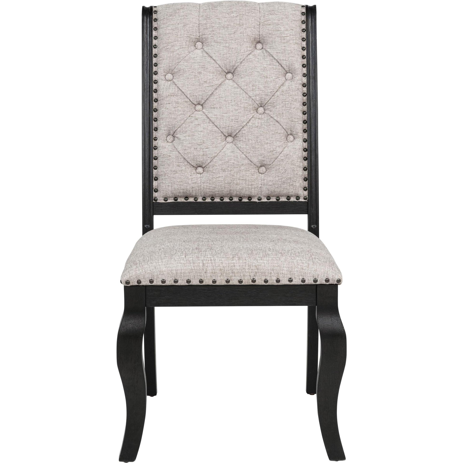  Coaster Furniture Phelps 121232 Set of 2 Upholstered Dining Side Chair - Tan Distressed Noir IMAGE 4