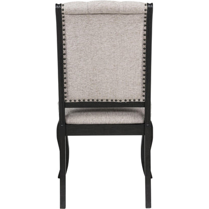  Coaster Furniture Phelps 121232 Set of 2 Upholstered Dining Side Chair - Tan Distressed Noir IMAGE 8