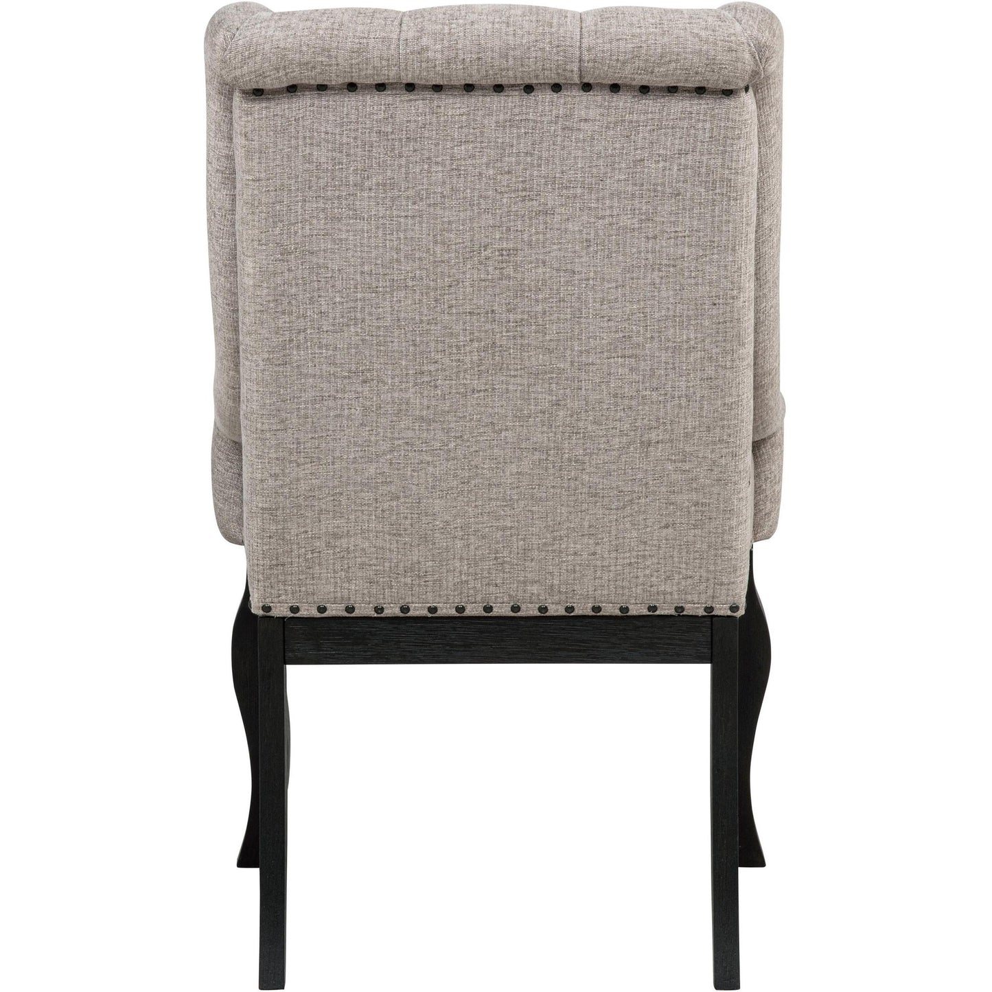  Coaster Furniture Phelps 121233 Set of 2 Upholstered Dining Arm Chair - Tan Distressed Noir IMAGE 8
