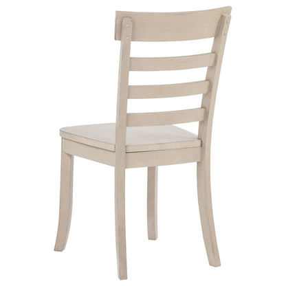  Coaster Furniture Orrison 121262 Set of 2 Ladder Back Dining Side Chair - Linen IMAGE 4