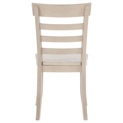  Coaster Furniture Orrison 121262 Set of 2 Ladder Back Dining Side Chair - Linen IMAGE 7