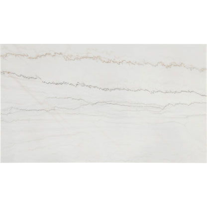  Coaster Furniture Averill 121291 72-inch Rectangular White Marble Top Dining Table - Coffee Bean IMAGE 2