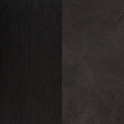  Coaster Furniture Averill 121292GRY Set of 2 Faux Leather Upholstered Dining Side Chair - Dark Grey IMAGE 14