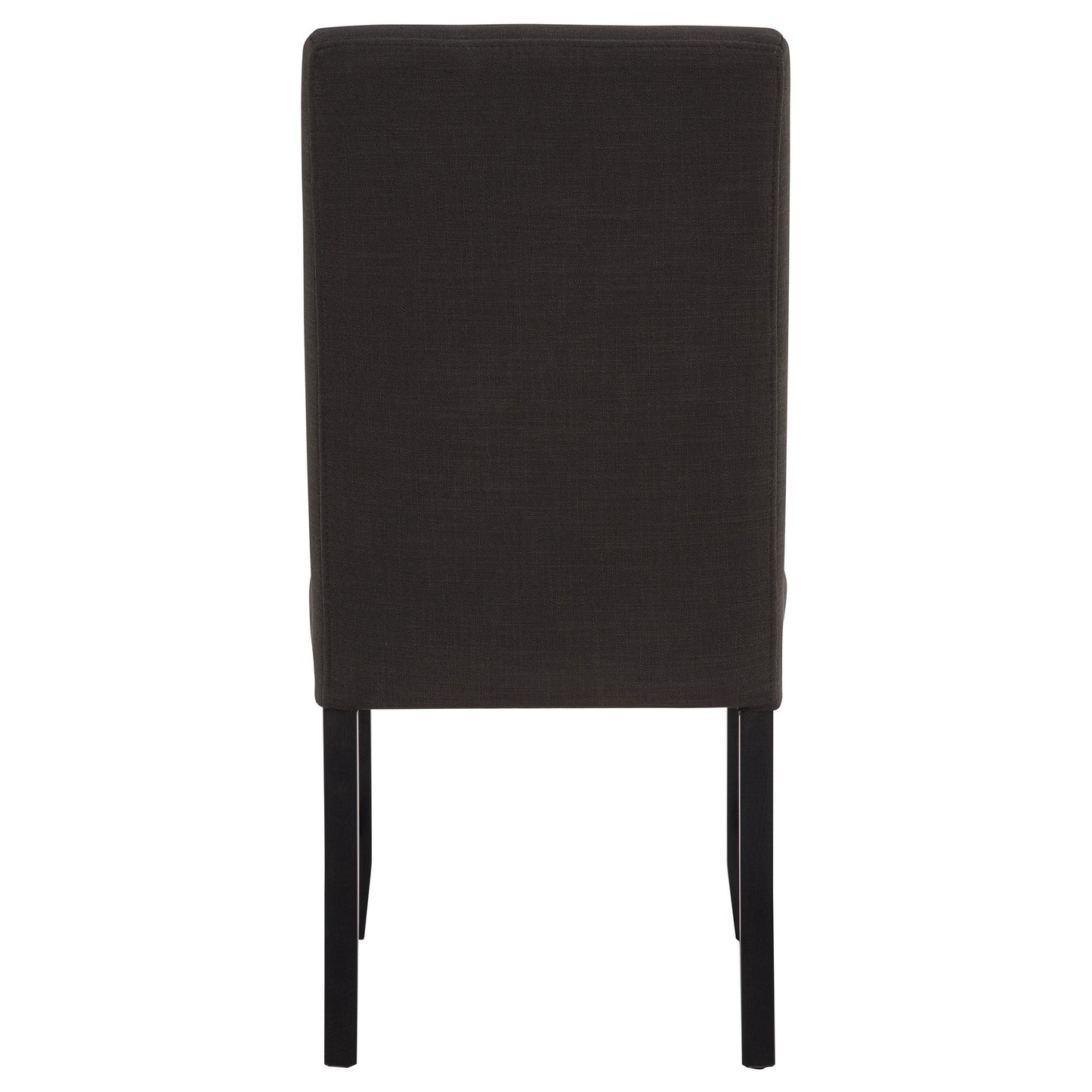  Coaster Furniture Berning 121702CHR Set of 2 Fabric Upholstered Parson Side Chair - Charcoal Grey IMAGE 6