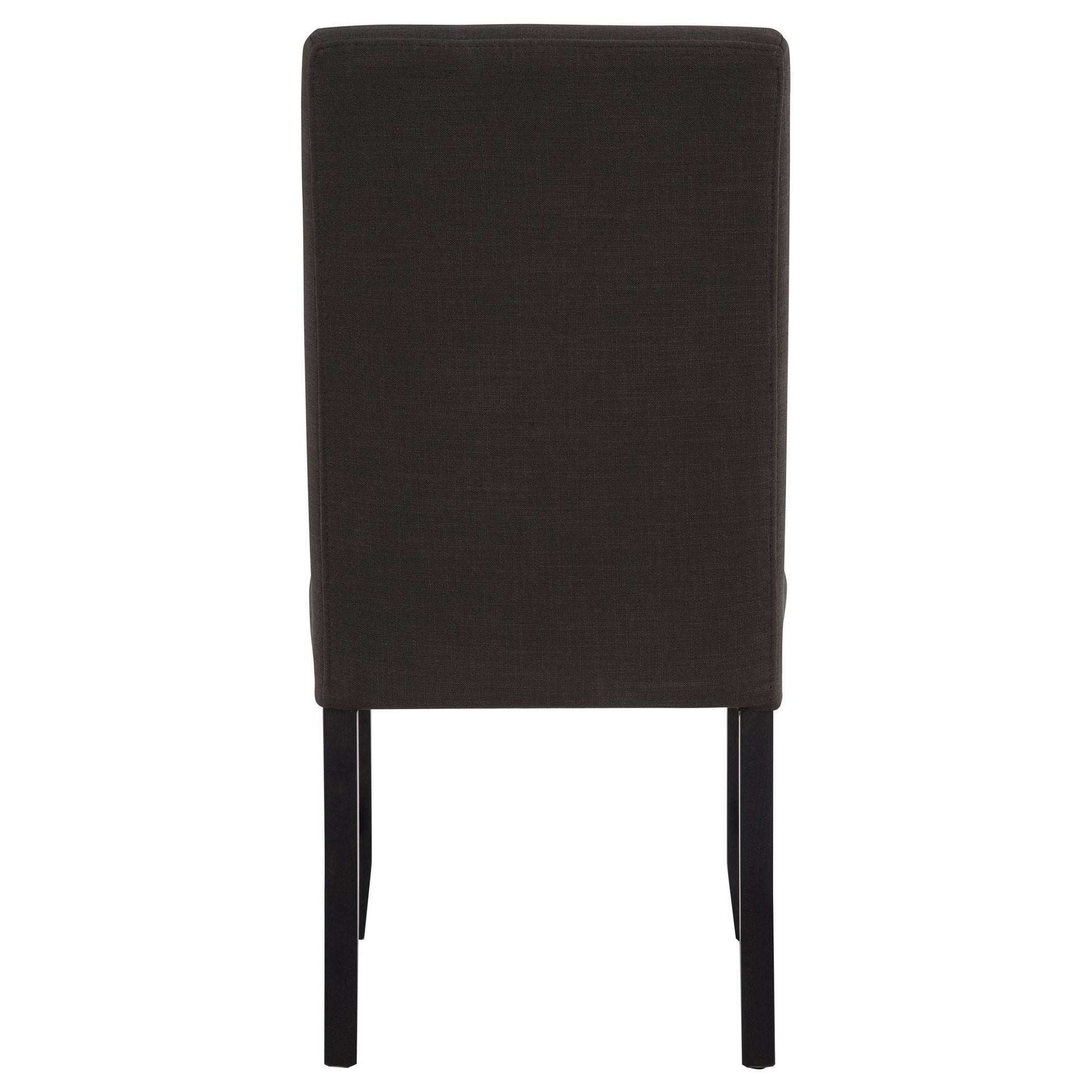  Coaster Furniture Berning 121702CHR Set of 2 Fabric Upholstered Parson Side Chair - Charcoal Grey IMAGE 6