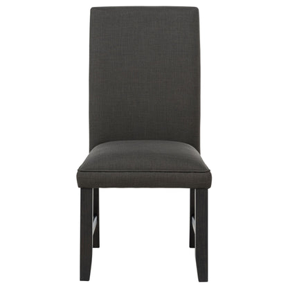  Coaster Furniture Berning 121702CHR Set of 2 Fabric Upholstered Parson Side Chair - Charcoal Grey IMAGE 7