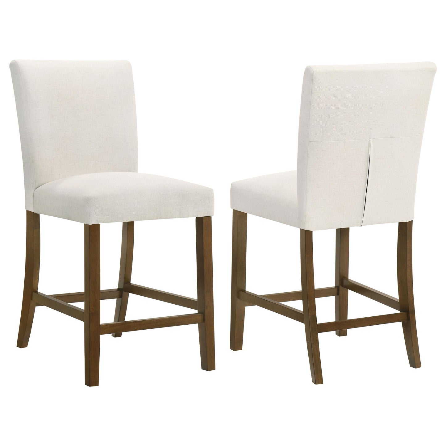  Coaster Furniture Paxton 122179BGE Set of 2 Upholstered Counter Height Dining Chair - Beige IMAGE 1