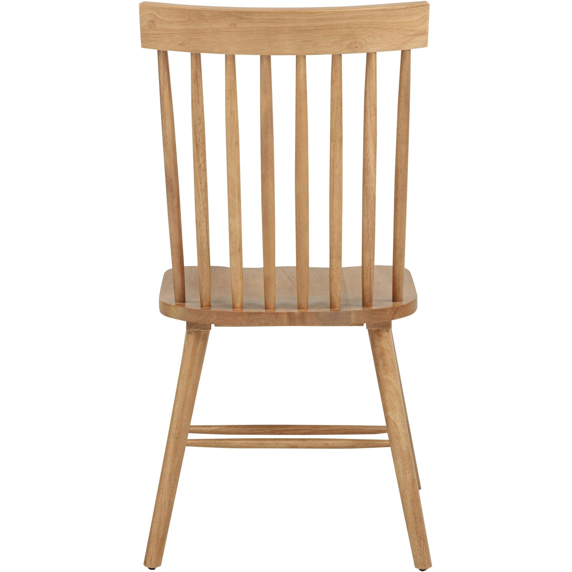  Coaster Furniture Andrews 122502 Set of 2 Windsor Spindle Back Dining Side Chair - Light Ash IMAGE 8