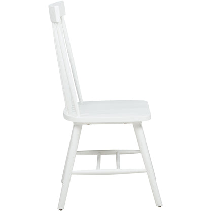  Coaster Furniture Andrews 122502WHT Set of 2 Windsor Spindle Back Dining Side Chair - White IMAGE 10