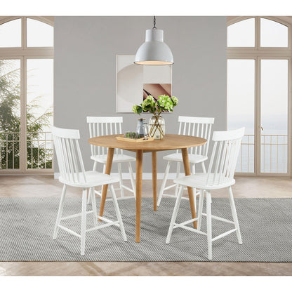  Coaster Furniture Andrews 122508 48-inch Round Counter Height Dining Table - Light Ash IMAGE 8