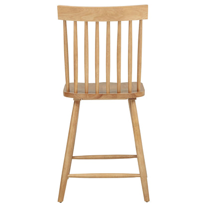  Coaster Furniture Andrews 122509 Set of 2 Windsor Counter Height Dining Side Chair - Light Ash IMAGE 10