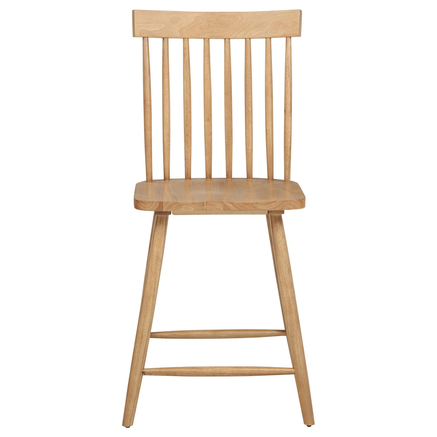  Coaster Furniture Andrews 122509 Set of 2 Windsor Counter Height Dining Side Chair - Light Ash IMAGE 11
