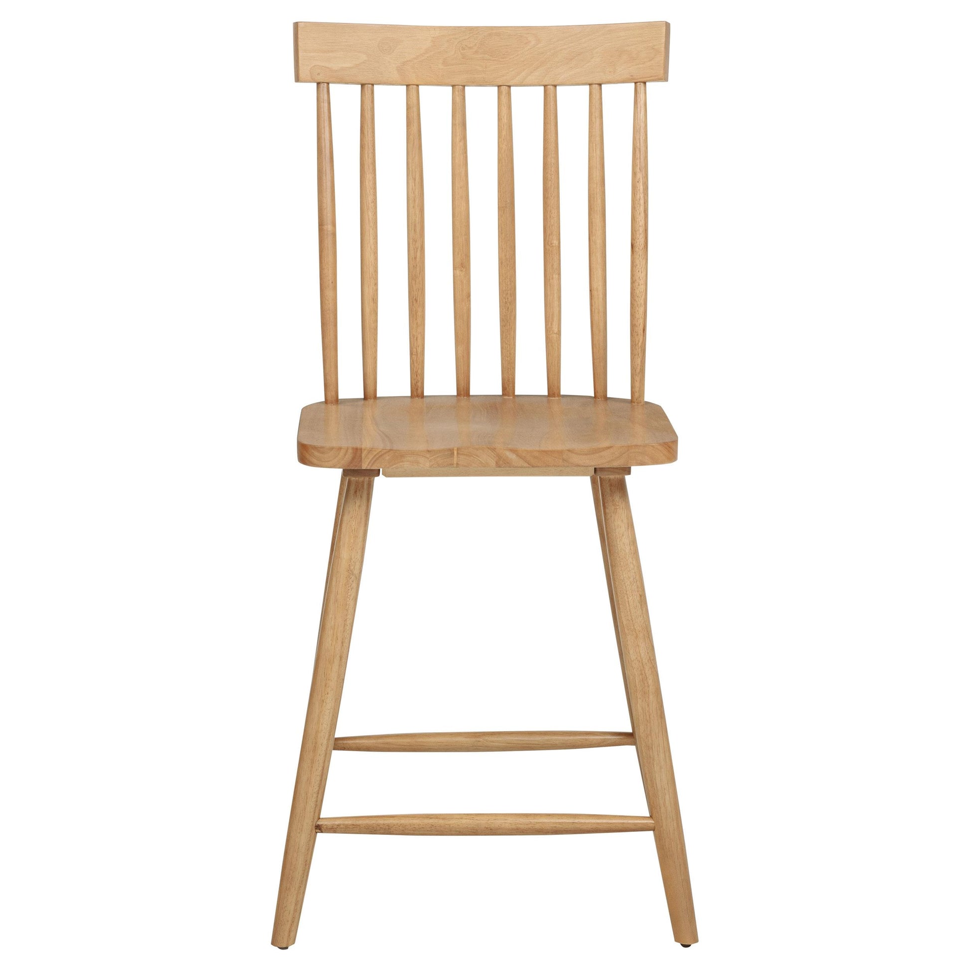  Coaster Furniture Andrews 122509 Set of 2 Windsor Counter Height Dining Side Chair - Light Ash IMAGE 11