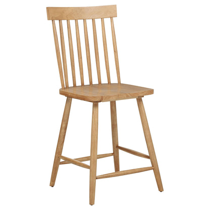  Coaster Furniture Andrews 122509 Set of 2 Windsor Counter Height Dining Side Chair - Light Ash IMAGE 8