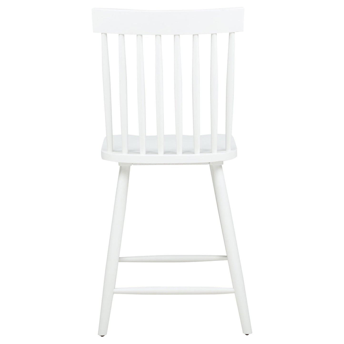  Coaster Furniture Andrews 122509WHT Set of 2 Windsor Counter Height Dining Side Chair - White IMAGE 10