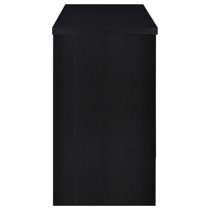  Coaster Furniture Topanga 182784 Engineered Wood Freestanding Home Bar - Black IMAGE 3