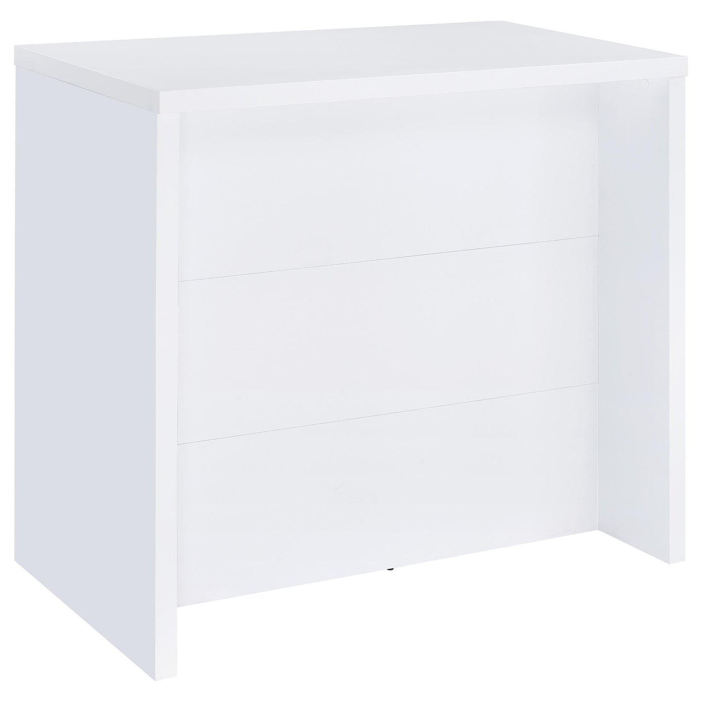  Coaster Furniture Topanga 182786 Engineered Wood Freestanding Home Bar - White IMAGE 2