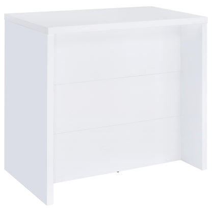  Coaster Furniture Topanga 182786 Engineered Wood Freestanding Home Bar - White IMAGE 2