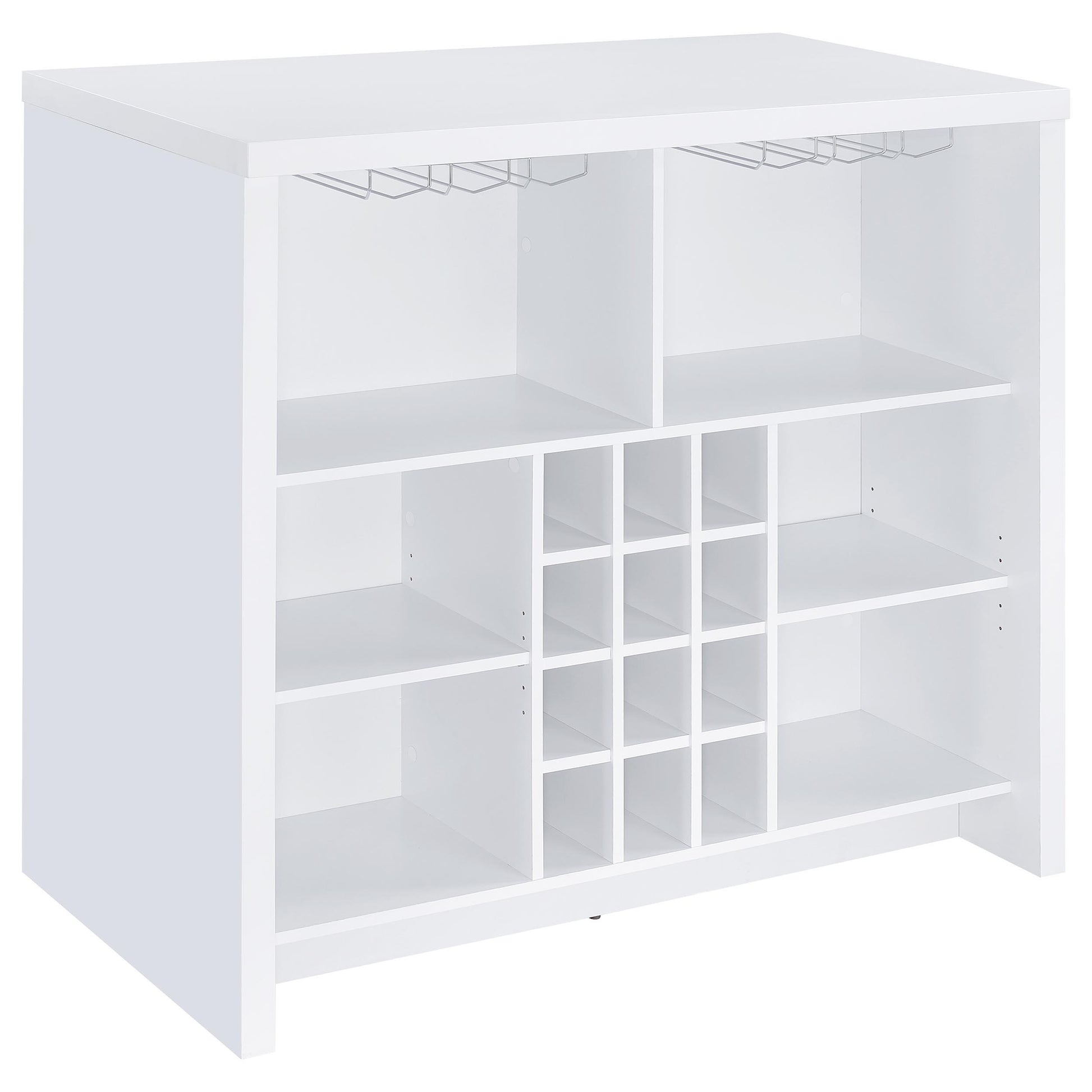  Coaster Furniture Topanga 182786 Engineered Wood Freestanding Home Bar - White IMAGE 3