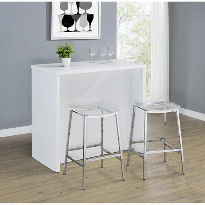  Coaster Furniture Topanga 182786 Engineered Wood Freestanding Home Bar - White IMAGE 6