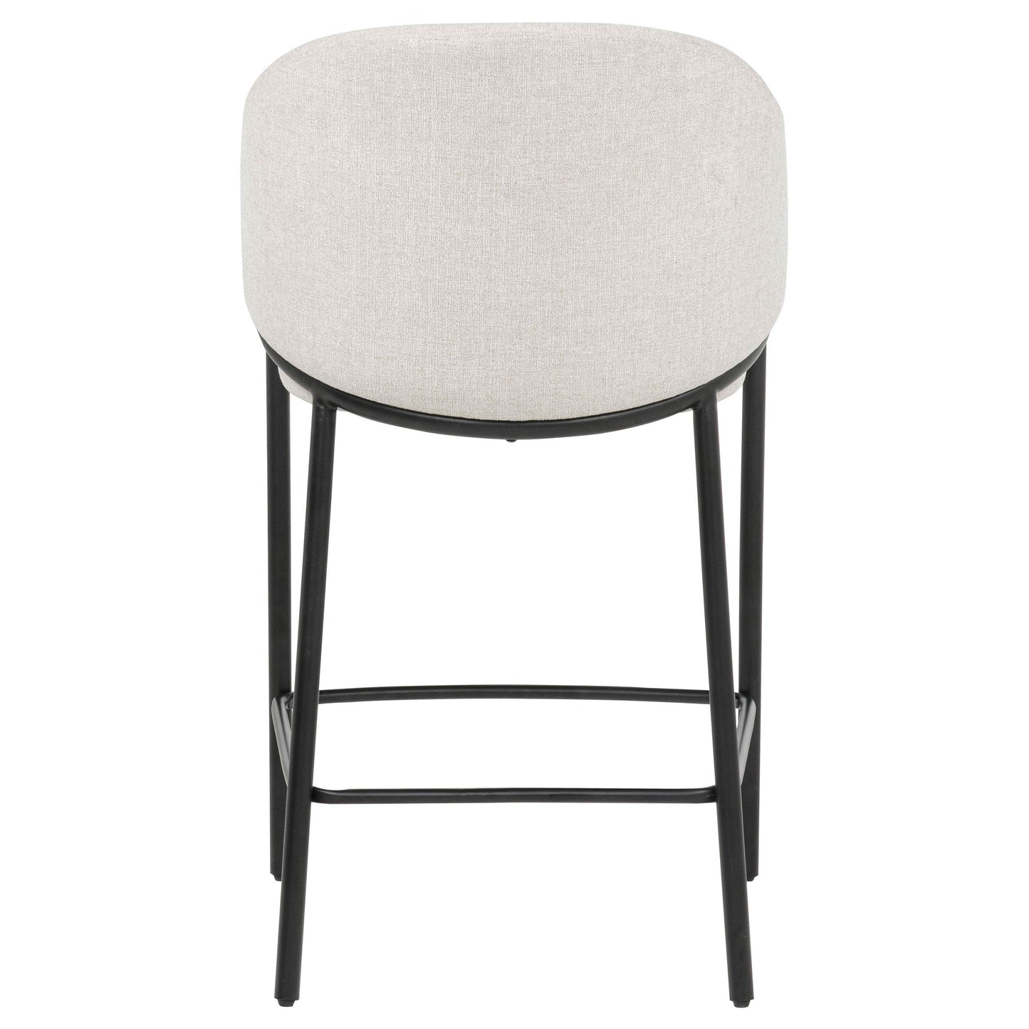  Coaster Furniture Chadwick 183436N Set of 2 Fabric Upholstered Counter Height Chair - Beige IMAGE 6