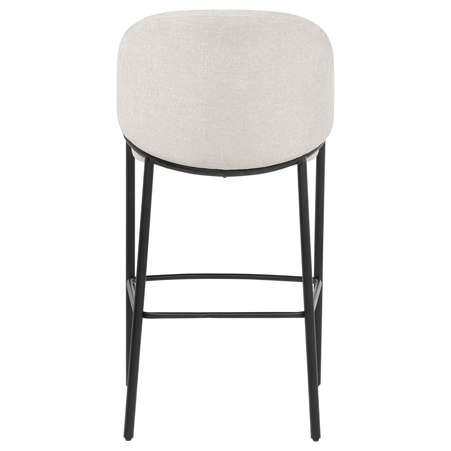  Coaster Furniture Chadwick 183437N Set of 2 Fabric Upholstered Bar Chair - Beige IMAGE 7