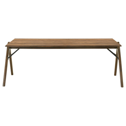  Coaster Furniture Randolph 192521 82-inch Rectangular Dining Table - Sheesham/Brown IMAGE 7