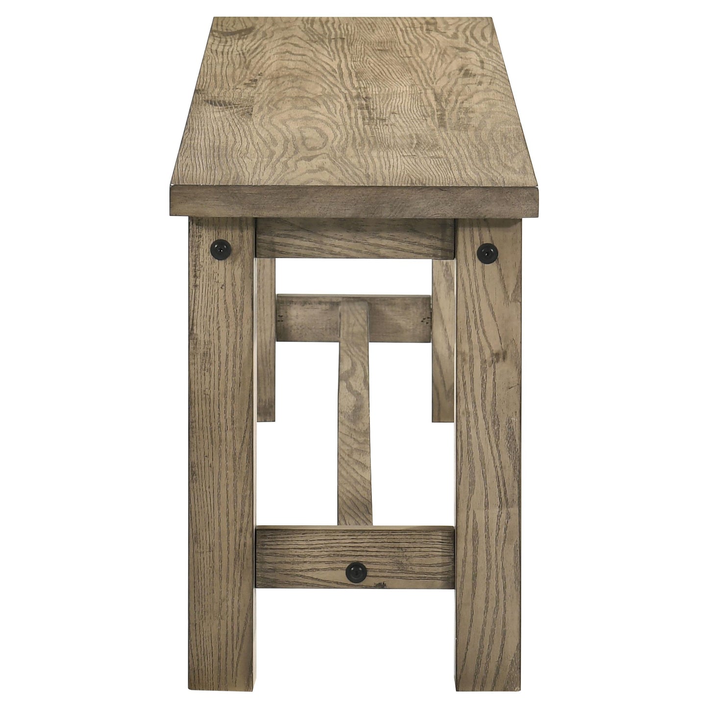  Coaster Furniture Cardova 192923 51-inch Solid Wood Dining Bench - Vineyard Oak IMAGE 4