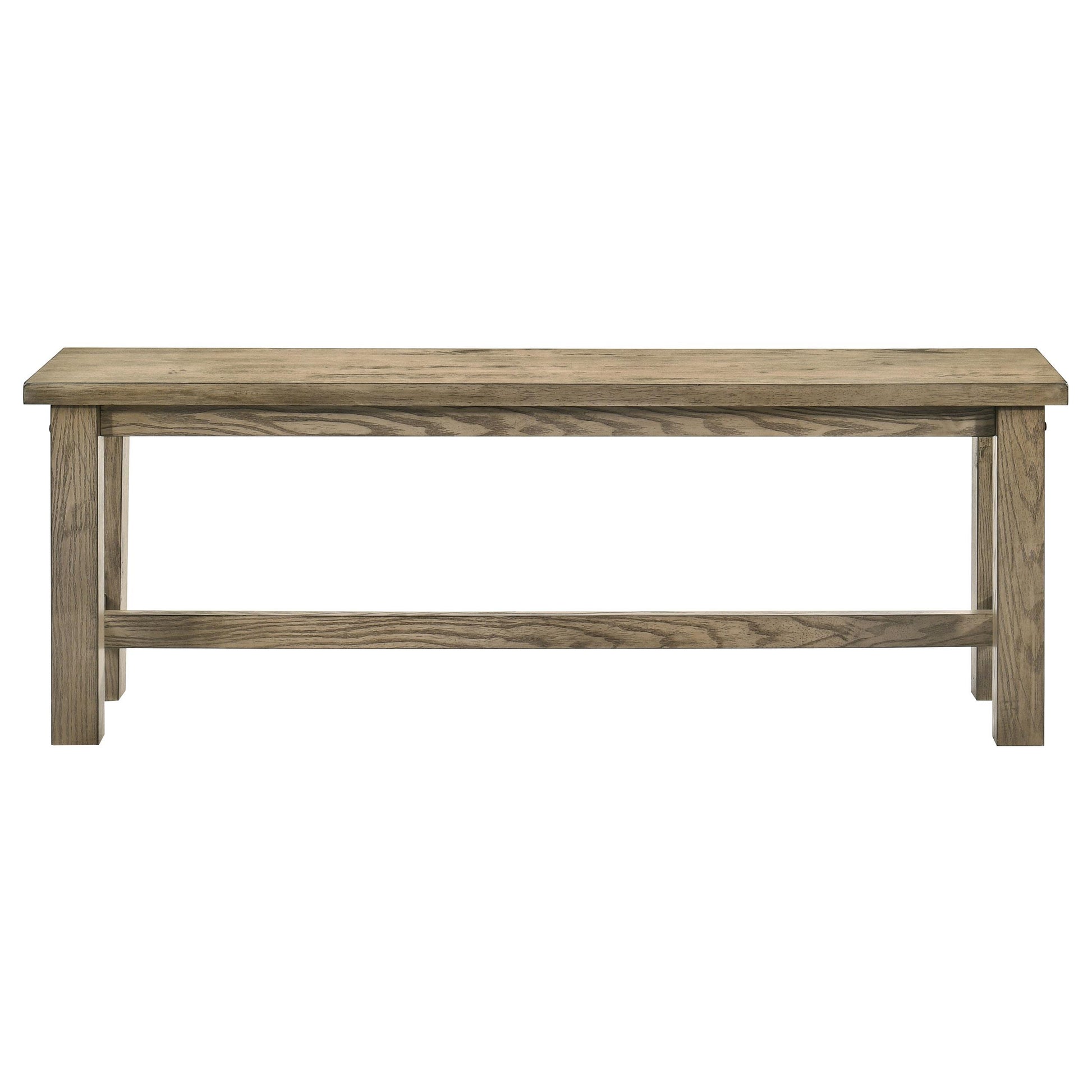  Coaster Furniture Cardova 192923 51-inch Solid Wood Dining Bench - Vineyard Oak IMAGE 7