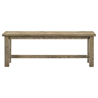  Coaster Furniture Cardova 192923 51-inch Solid Wood Dining Bench - Vineyard Oak IMAGE 7