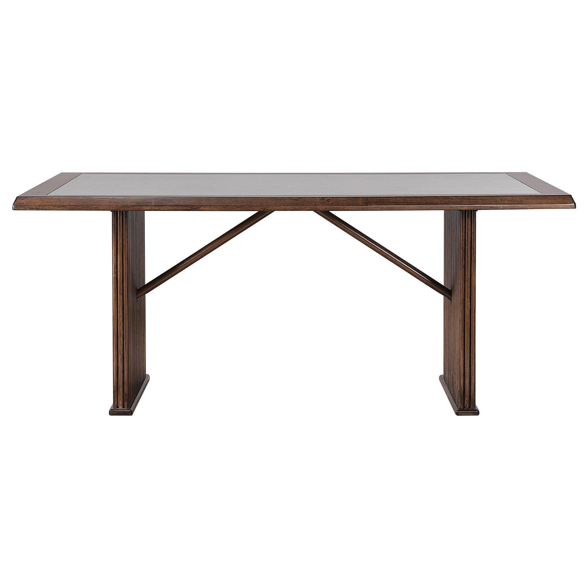  Coaster Furniture Sherwood 193591 72-inch Rectangular Dining Table - Brown IMAGE 2